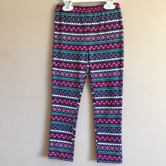 Kids Headquarters 2 Pc. Pink top& leggings set, Little Girl size 5. - Picture 4 of 11
